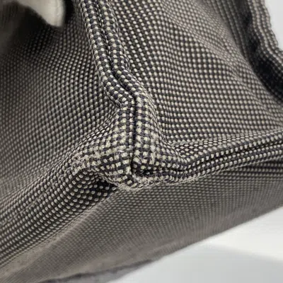 Pre-owned Hermes Gray Canvas Tote Bag ()