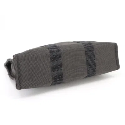 Pre-owned Hermes Gray Canvas Tote Bag ()