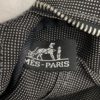 Pre-owned Hermes Gray Canvas Tote Bag ()