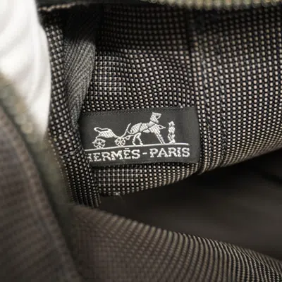 Pre-owned Hermes Gray Canvas Tote Bag ()