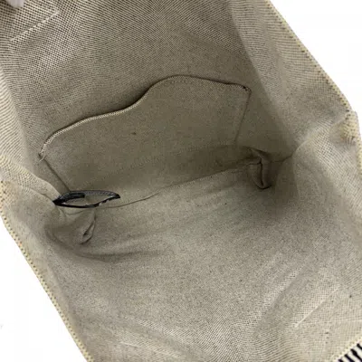 Pre-owned Hermes Gray Canvas Tote Bag ()
