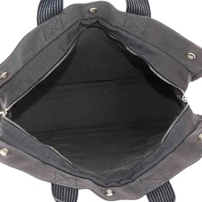 Pre-owned Hermes Gray Canvas Tote Bag ()