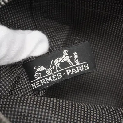 Pre-owned Hermes Gray Canvas Tote Bag ()