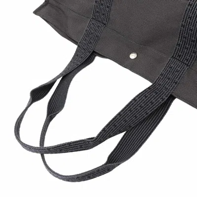 Pre-owned Hermes Gray Canvas Tote Bag ()