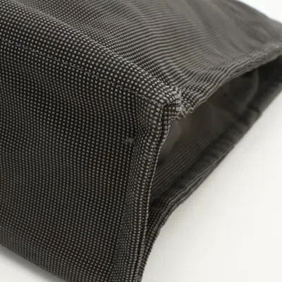 Pre-owned Hermes Gray Canvas Tote Bag ()