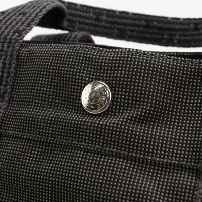 Pre-owned Hermes Gray Canvas Tote Bag ()