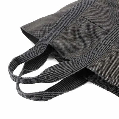 Pre-owned Hermes Gray Canvas Tote Bag ()