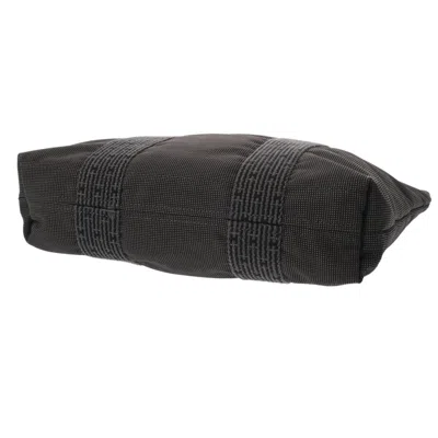 Pre-owned Hermes Gray Canvas Tote Bag ()