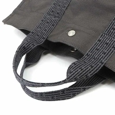 Pre-owned Hermes Gray Canvas Tote Bag ()