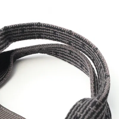 Pre-owned Hermes Gray Cotton Nylon Canvas Tote Bag ()