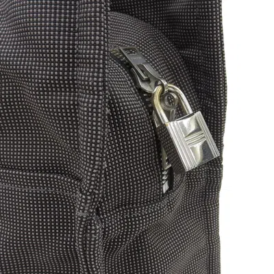 Pre-owned Hermes Her Line Gray Canvas Tote Bag ()