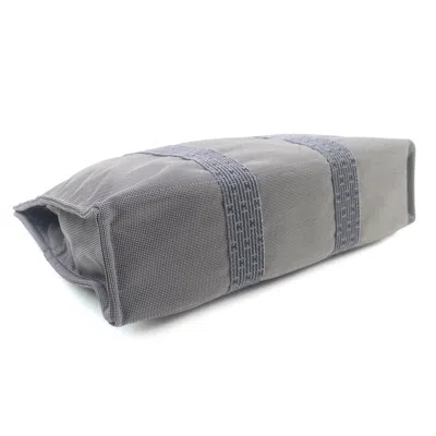 Pre-owned Hermes Her Line Gray Tote Bag ()