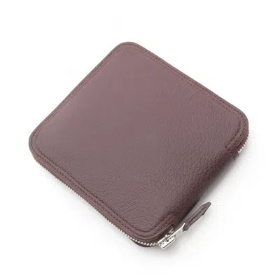 Pre-owned Hermes Multi-color Orange Buffle Skipper Leather Silk Tote Bag ()