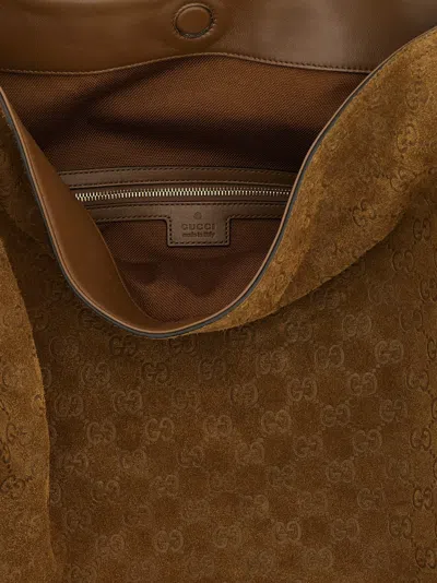 Gucci Beatrix Shoulder Bags Brown