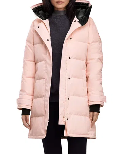 Canada Goose Shelburne Parka In Red