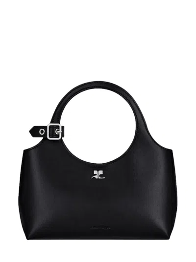 Courrèges Courrges Mini Holy Day Handbag In Black