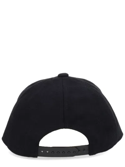 Versace Jeans Couture Logo-patch Baseball Cap In Black