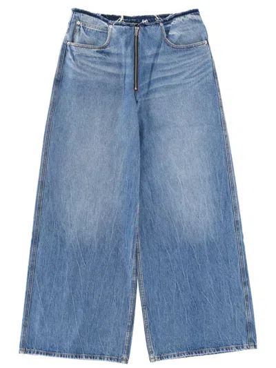 Alexander Wang Denim Regencotton Jeans In Blue