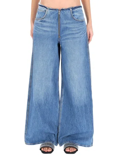 Alexander Wang Denim Regencotton Jeans In Blue