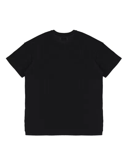 Purple Brand Short Sleeve Textured Inside Out Graphic Tee In Black