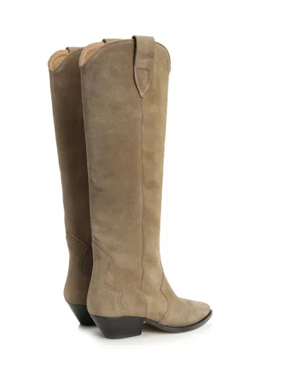 Isabel Marant Denvee Boots Brown In Brown