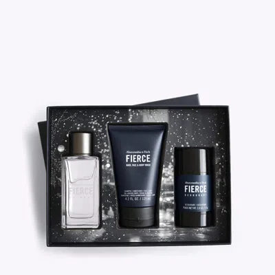 Abercrombie & Fitch Fierce Gift Set In Transparent