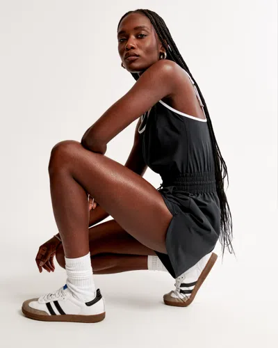 Abercrombie & Fitch Traveler Romper In Black