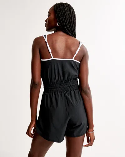 Abercrombie & Fitch Traveler Romper In Black