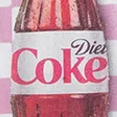 Abercrombie & Fitch Short-sleeve Diet Coke Graphic Skimming Tee In White