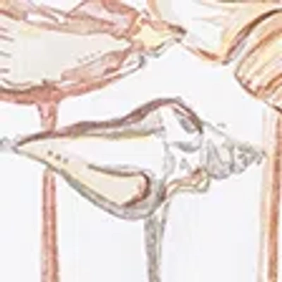 Abercrombie & Fitch Oversized Coastal Drinks Graphic Tee In White