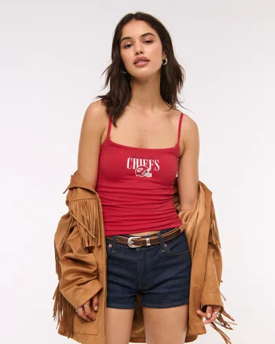 Abercrombie & Fitch Kansas City Chiefs Bra-free 90s Cami