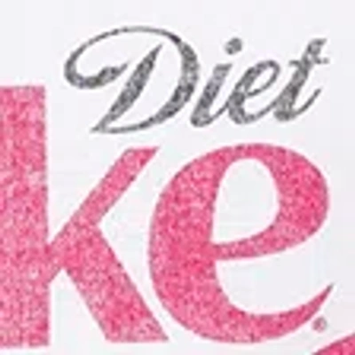 Abercrombie & Fitch Diet Coke Graphic Baby Tee In White