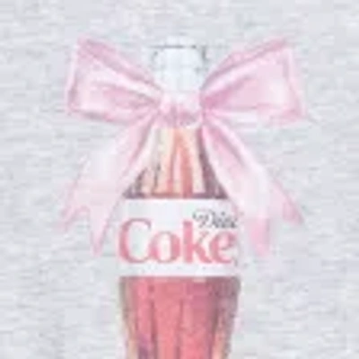 Abercrombie & Fitch Short-sleeve Diet Coke Graphic Skimming Tee In Gray