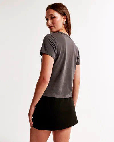 Abercrombie & Fitch Short-sleeve Pittsburgh Steelers Graphic Skimming Tee In Brown