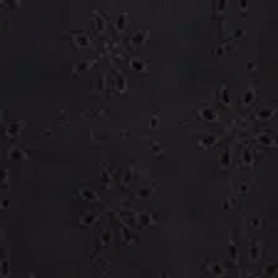 Abercrombie & Fitch Eyelet Pull-on Pant In Black