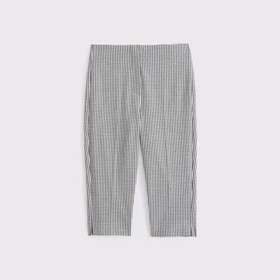 Abercrombie & Fitch High Rise Capri Pant In Black