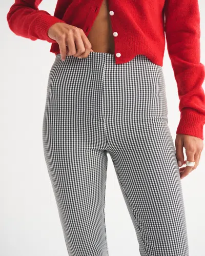 Abercrombie & Fitch High Rise Capri Pant In Black