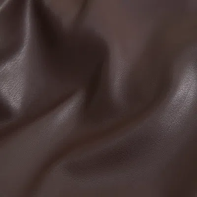 Abercrombie & Fitch High Rise 90s Relaxed Vegan Leather Pant In Brown