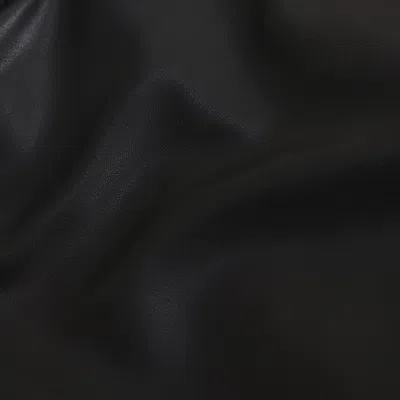 Abercrombie & Fitch Curve Love High Rise 90s Straight Vegan Leather Pant In Black