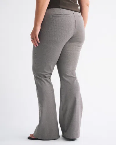 Abercrombie & Fitch Curve Love A&f Forme Bootcut Pant In Animal Print