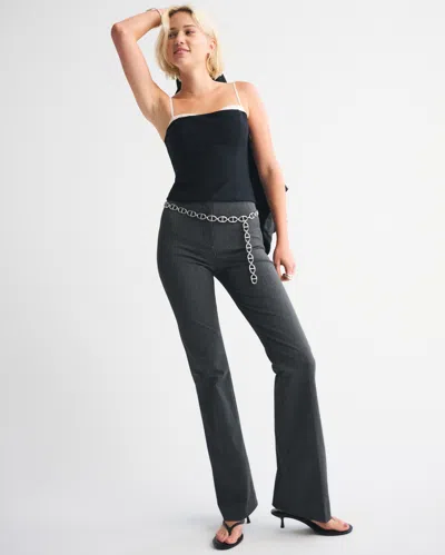 Abercrombie & Fitch A&f Forme Bootcut Pant In Black