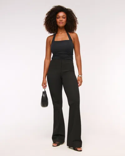 Abercrombie & Fitch Curve Love A&f Forme Bootcut Pant In Black