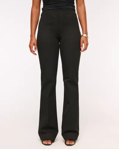 Abercrombie & Fitch Curve Love A&f Forme Bootcut Pant In Black