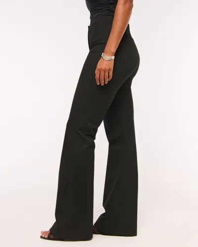 Abercrombie & Fitch Curve Love A&f Forme Bootcut Pant In Black
