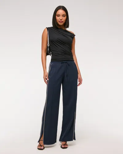 Abercrombie & Fitch Pull-on Track Pant In Blue