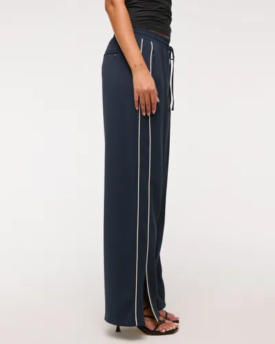 Abercrombie & Fitch Pull-on Track Pant In Blue