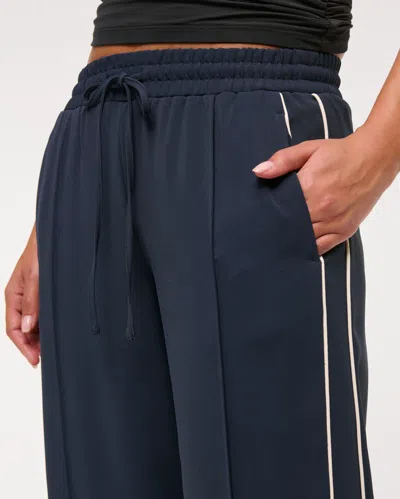 Abercrombie & Fitch Pull-on Track Pant In Blue