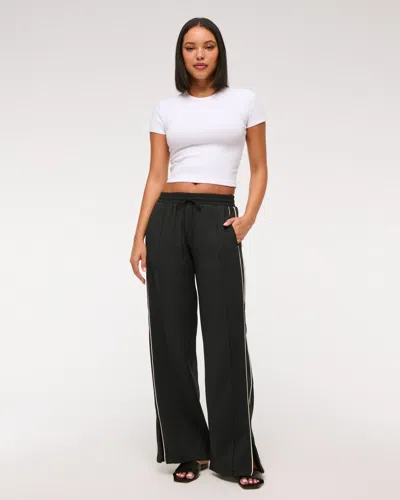 Abercrombie & Fitch Pull-on Track Pant In Black