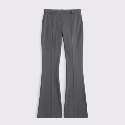 Abercrombie & Fitch Low Rise Stretch Slim Boot Pant In Gray