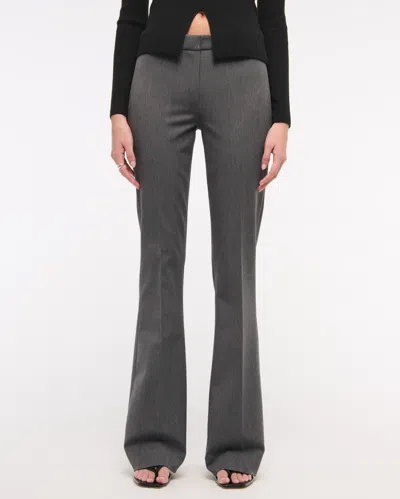 Abercrombie & Fitch Low Rise Stretch Slim Boot Pant In Gray